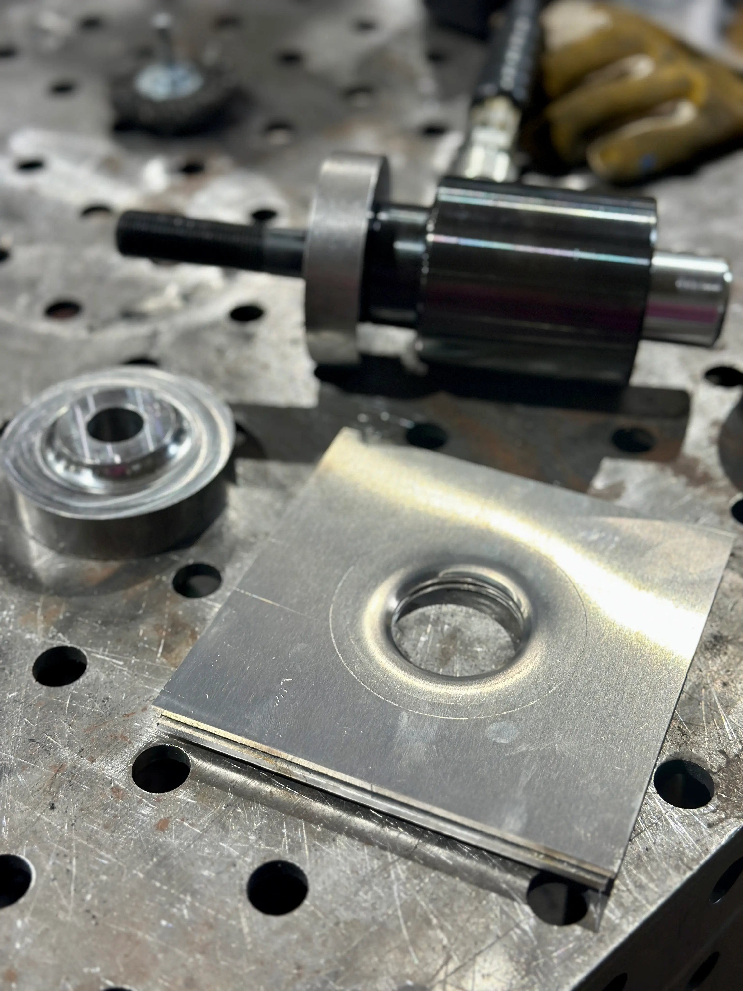 Custom precision fabricated parts and tooling from Accuracy Laser Bedford Indiana