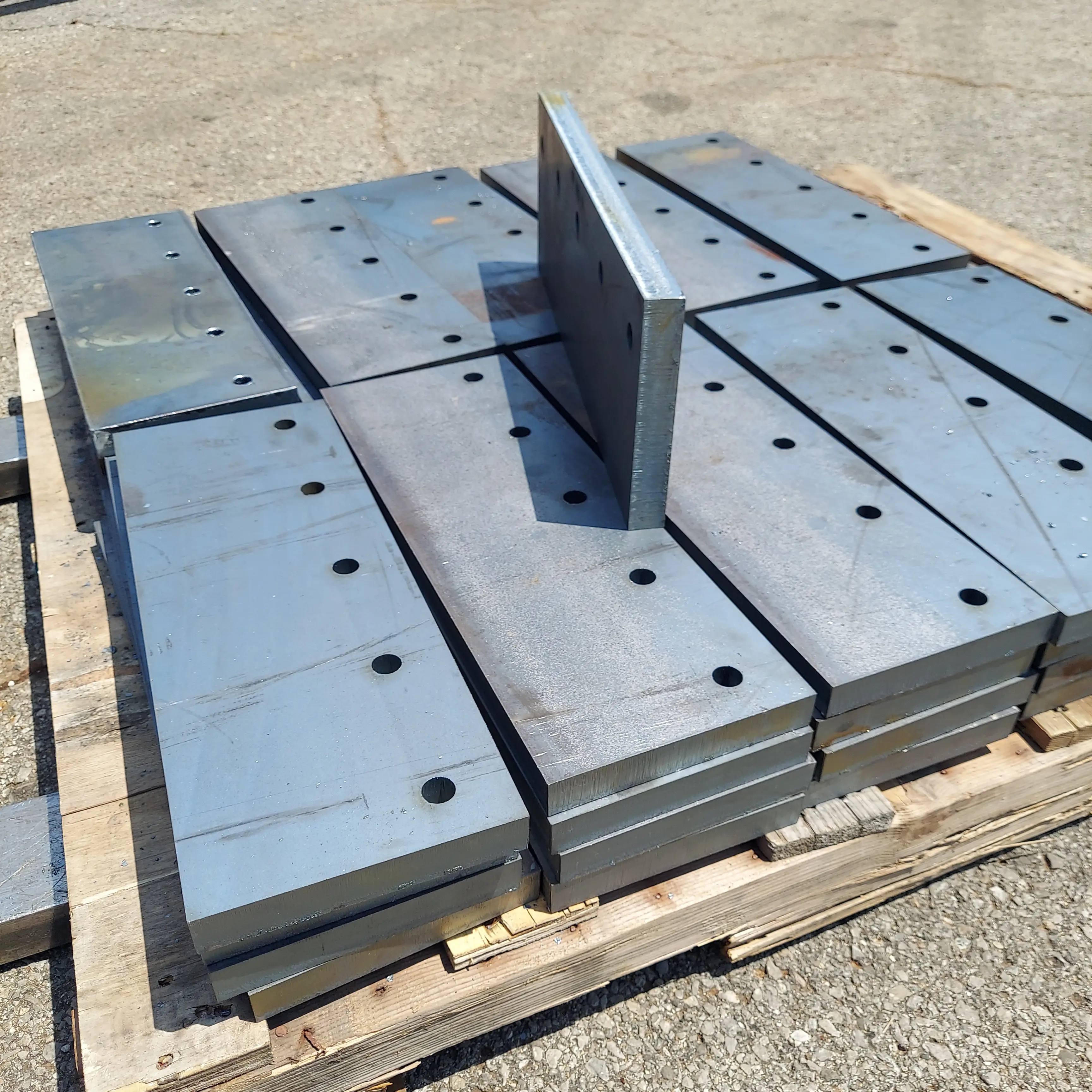 Thick steel plate laser cutting and fabrication services from Accuracy Laser Bedford Indiana